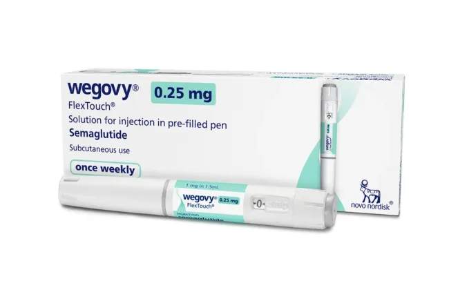 Novo Nordisk is seeking approval for 7.2 mg Wegovy (semaglutide) from the FDA .