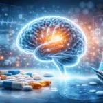 Representative image depicting neuropharmaceutical research and CNS drug development, relevant to Biohaven’s focus on Kv7 modulation and epilepsy pipeline after its BHV-7000 depression trial results.