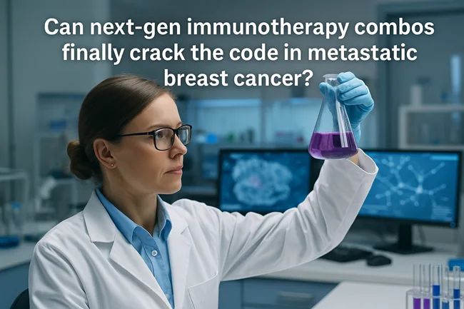 Can next-gen immunotherapy combos finally crack the code in metastatic breast cancer?
