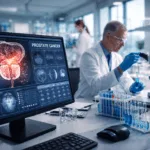 Representative image showing a prostate cancer research and testing environment, aligned with our coverage of Rubraca’s FDA approval and its Phase 3 TRITON3 trial results in BRCA-mutated metastatic castration-resistant prostate cancer.