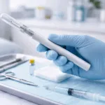 Representative image of a contraceptive implant applicator in a clinical setting. This visual highlights the real-world procedure behind long-acting birth control methods like NEXPLANON, recently approved for five-year use by the FDA. The image reflects themes of provider training, regulatory oversight, and expanding access—central to Organon’s latest label update and REMS rollout.