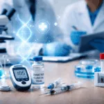 Representative image of diabetes clinical research, illustrating the type of trials behind precision immunotherapies like Diamyd Medical’s antigen-specific approach for type 1 diabetes.