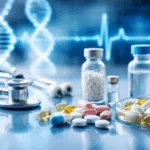 Representative image of pharmaceutical compounds and clinical tools, symbolizing innovation in rare disease drug development. Atossa’s (Z)-Endoxifen orphan drug designation for Duchenne muscular dystrophy reflects broader biotech interest in repositioning oncology assets for pediatric neuromuscular conditions.