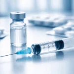 Representative image of a pre-filled syringe and vial, symbolizing the upcoming European launch of Samsung Bioepis' BYOOVIZ biosimilar to Lucentis in ophthalmology care.