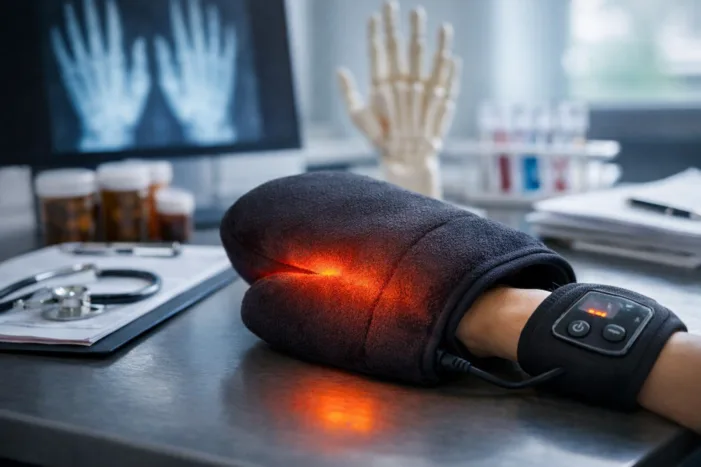 What InventHelp’s heat therapy mitten reveals about the limits of consumer pain devices