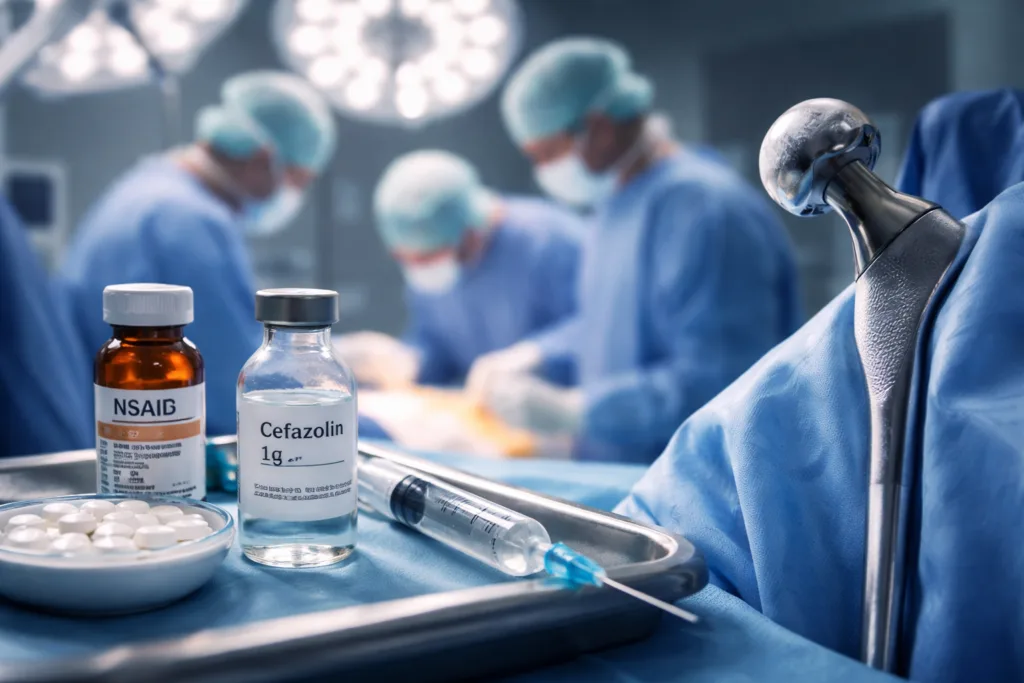 Hip and knee arthroplasty medication practices face data-driven reassessment