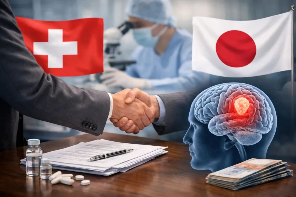 Curatis and Neupharma agree Japan licensing deal for corticorelin in peritumoral brain edema