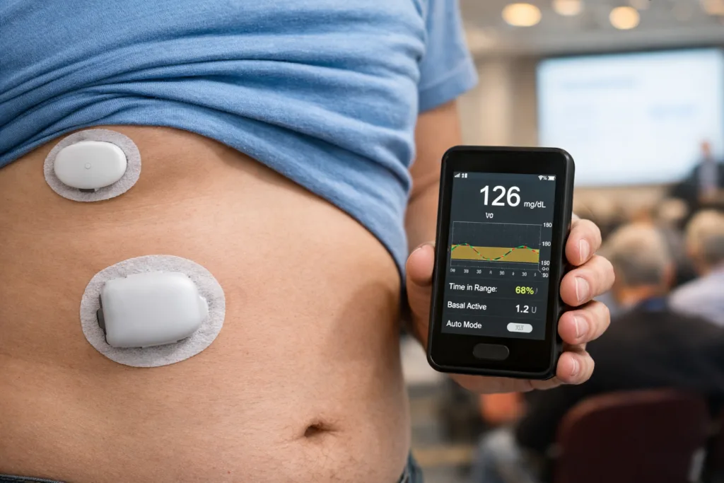 Insulet EVOLUTION 2 study hits 68% time in range without boluses in type 2 diabetes