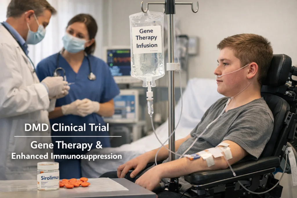 Sarepta enrolls non-ambulatory Duchenne patients in ELEVIDYS sirolimus safety study