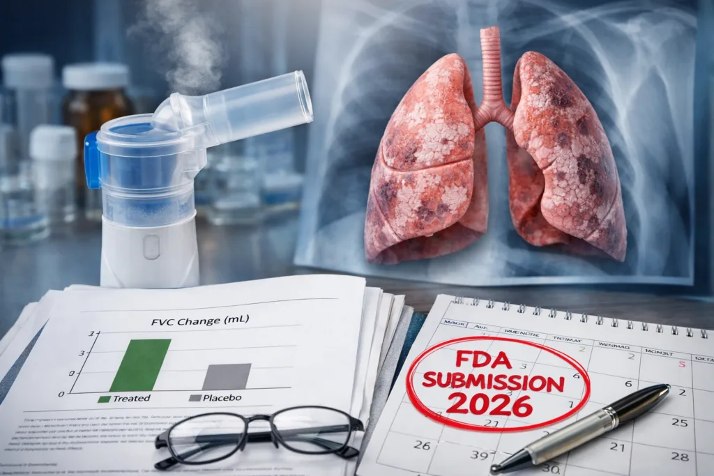 Tyvaso TETON-2 data marks first inhaled therapy to slow IPF fibrosis in phase 3 trial