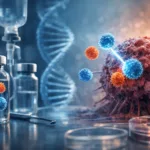 Representative image of immunotherapy research in gastroesophageal cancer, illustrating why Agenus’s AACR 2026 update on botensilimab, balstilimab, and agenT-797 is drawing attention in the post-PD-1 refractory treatment landscape.