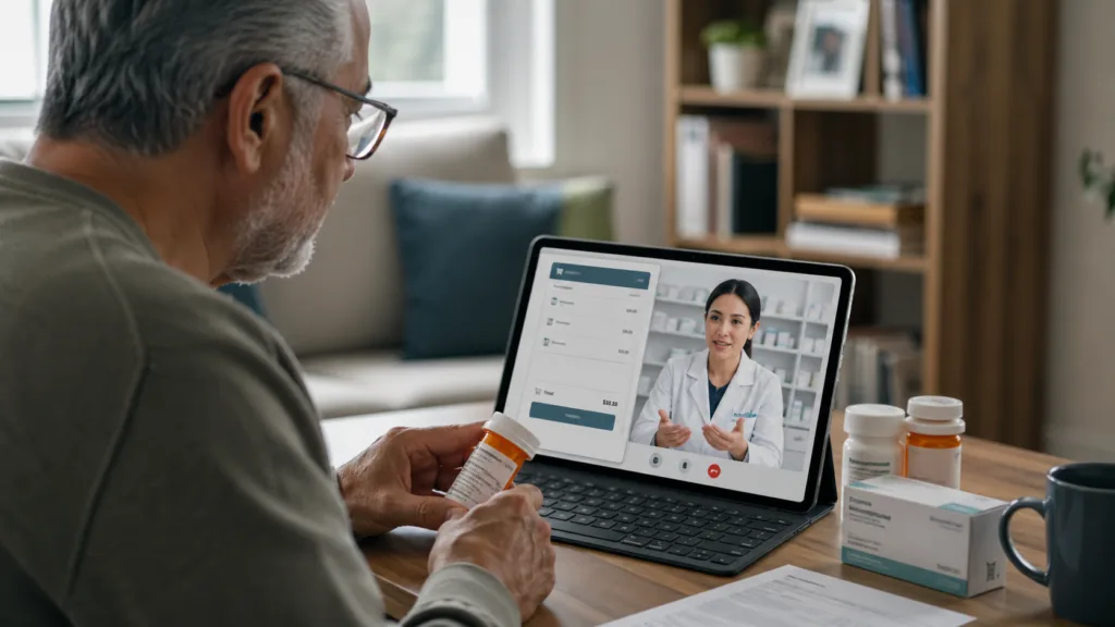 Representative image: Direct-to-patient pharma access is emerging as a new drug pricing battleground as branded medicines move toward online pharmacy models, transparent cash pricing, and digital prescription support.