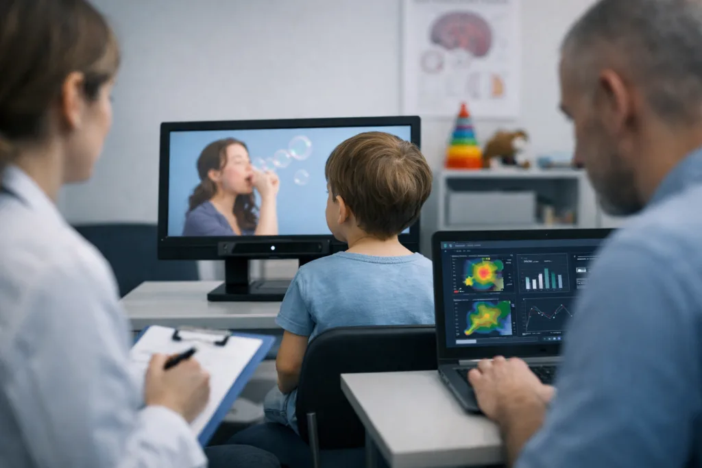 Representative image of digital autism screening and clinical workflow support as EarliPoint Health teams with Netsmart to widen assessment reach.