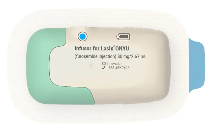 Can Lasix ONYU move heart failure edema care from hospital infusion to home treatment?