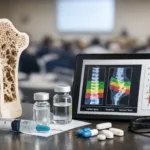 Representative image of osteoporosis research and denosumab biosimilar treatment, as Samsung Bioepis presents new SB16 subgroup efficacy data at WCO-IOF-ESCEO 2026.