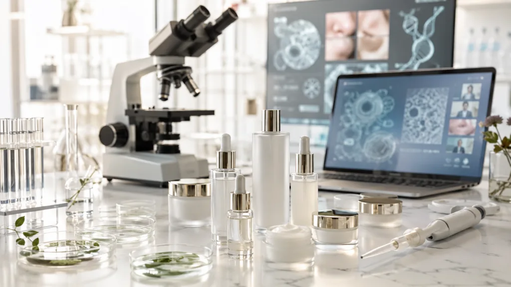 Representative image: Science-backed skincare research is moving closer to longevity science, as AV Laboratories highlights how IVF-inspired bioscience and regenerative medicine thinking could reshape the future of premium skin wellness.