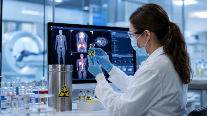 Representative image: Actinium Pharmaceuticals’ ATNM-400 update and new Actimab-A and Iomab-ACT patent allowances underscore rising investor and clinical interest in targeted radiotherapy, actinium-225 cancer treatments and next-generation radiopharmaceuticals. Actinium’s radiotherapy push gains IP depth as ATNM-400 heads to SNMMI 2026