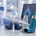 Representative image: Aptar Pharma’s FDA-funded research into next-generation propellants highlights the scientific complexity behind greener metered-dose inhalers, where aerosol performance, device design and bioequivalence testing could shape the future of respiratory drug delivery.
