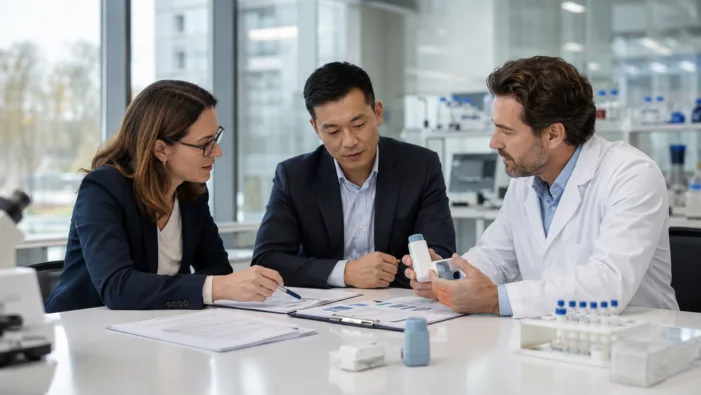 Representative image: Arna Pharma Inc. and Slate Run Pharmaceuticals’ new U.S. specialty pharma joint venture highlights the growing role of respiratory diagnostics, branded niche medicines and 505(b)(2) product strategies, with Aridol emerging as the first commercial test case for the partnership. Can Aridol give Arna Pharma and Slate Run a sharper entry into U.S. respiratory diagnostics?