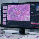 Representative image: AI-powered digital pathology analysis could help reshape breast cancer risk stratification after ArteraAI Breast became the first FDA-cleared pathology-based breast cancer risk tool in the United States.