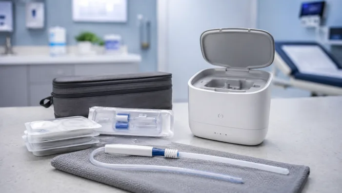 Representative image: Aurie’s FDA De Novo grant for a reusable no-touch intermittent catheter system highlights a potential shift in urology care, as reusable catheter technology challenges the long-standing dominance of single-use urinary catheters in chronic care settings. Did Aurie just crack the one-use catheter problem hospitals avoided for decades?