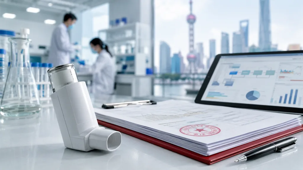Representative image: Chance Pharmaceuticals’ CXG87 asthma inhalation therapy filing in China highlights how improved dry powder inhaler design could reshape respiratory drug delivery and asthma control.