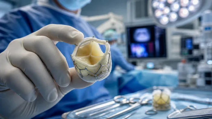 Representative image: A bioprosthetic aortic valve in a surgical setting highlights the growing focus on long-term heart valve durability as Edwards Lifesciences’ 10-year RESILIA tissue data sharpen the debate over lifetime valve planning in aortic stenosis care. Edwards Lifesciences’ RESILIA data may shift the valve debate, but not without caveats