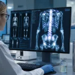 Representative image of radioligand therapy research for cancer-associated bone disease, highlighting how LIFT and NorthStar’s Lu-177-LT17 collaboration could advance targeted oncology treatment for bone lesions.
