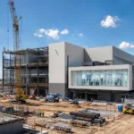 Representative image: A modern radioligand therapy manufacturing centre under construction in Texas, highlighting Novartis AG’s investment in U.S. oncology infrastructure and the growing race to scale precision cancer treatment supply chains.