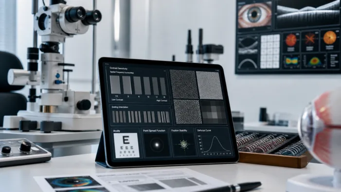 Can PerZeption and Alcon make contrast sensitivity testing faster for vision correction research?