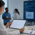 Representative image of clinical diabetes data review, highlighting Corcept’s Korlym findings in hypercortisolism-linked type 2 diabetes and GLP-1 treatment outcomes.