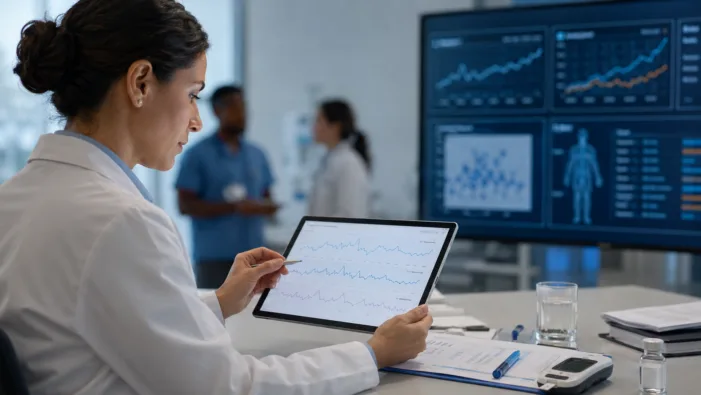 Representative image of clinical diabetes data review, highlighting Corcept’s Korlym findings in hypercortisolism-linked type 2 diabetes and GLP-1 treatment outcomes. Corcept’s Korlym data put hypercortisolism back in focus for cardiometabolic disease