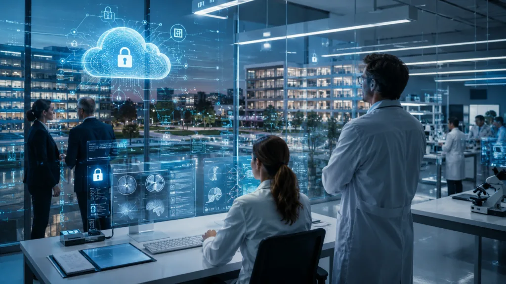 Representative image: Dassault Systèmes’ PariSanté Campus partnership highlights Europe’s push to build sovereign healthcare AI, secure health data infrastructure and virtual twin innovation for the next phase of digital health adoption.