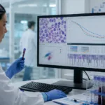 Representative image of leukemia drug research as Enliven Therapeutics’ ELVN-001 data put chronic myeloid leukemia treatment, Phase 3 trial planning, and targeted oncology therapy under sharper focus.