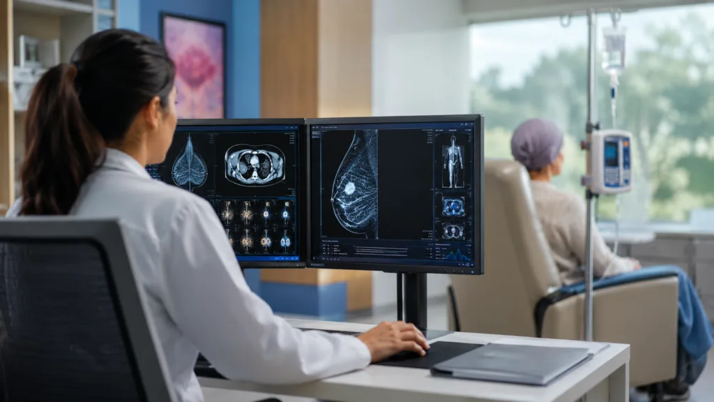 Representative image: Trodelvy’s first-line FDA approval could reshape metastatic triple-negative breast cancer treatment by expanding options across PD-L1 patient groups.