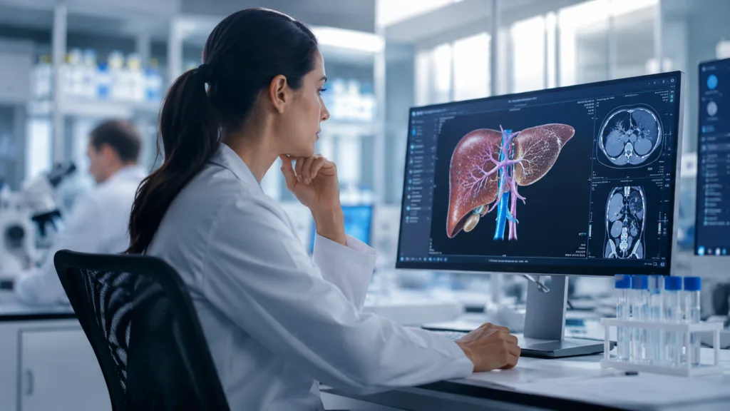 Representative image: Rare liver disease research is gaining fresh attention as Mirum Pharmaceuticals reports new EASL 2026 data on volixibat, brelovitug, and LIVMARLI.