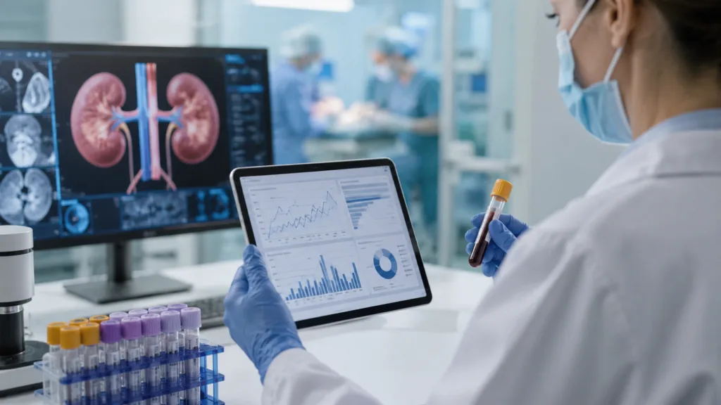 Representative image: Natera’s Prospera kidney transplant monitoring test will support Eledon Pharmaceuticals’ planned Phase 3 tegoprubart trial, highlighting the growing role of donor-derived cell-free DNA in detecting graft injury and strengthening transplant surveillance.