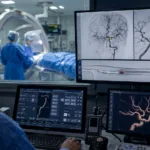 Representative image of neurovascular stroke intervention as Penumbra’s THUNDERBOLT FDA clearance puts computer assisted vacuum thrombectomy, acute ischemic stroke care, and clot removal technology under sharper focus.