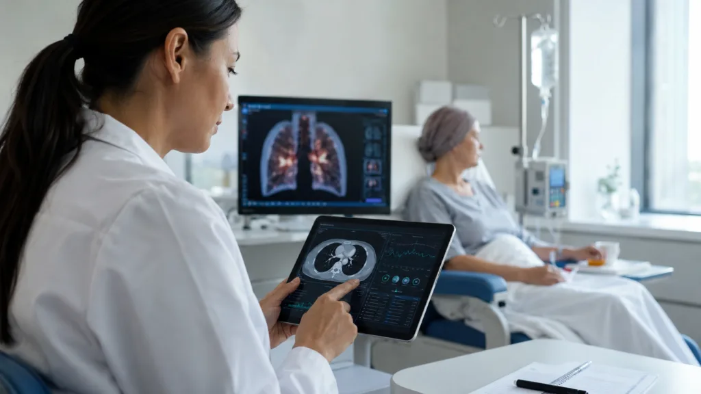 Representative image: Samsung Bioepis’ SB27 Keytruda biosimilar trial results highlight a potentially important step toward lower-cost pembrolizumab competition in the global oncology market.