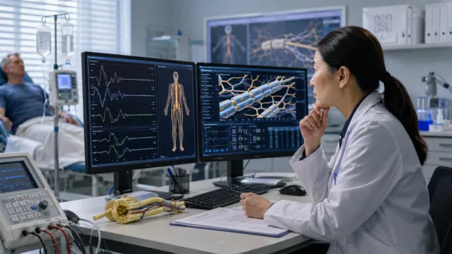Representative image of neuroimmunology research as Sanofi’s riliprubart Phase 3 trial halt puts CIDP treatment, complement inhibition, and rare neurology drug development under sharper focus.