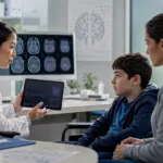 Representative image of a rare disease neurology consultation, illustrating how Sanofi’s venglustat FDA priority review could change treatment options for type 3 Gaucher disease.