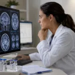 Representative image: A pediatric neurology research setting highlights the clinical focus on tralesinidase alfa, enzyme replacement therapy, and long-term treatment advances for Sanfilippo syndrome type B.