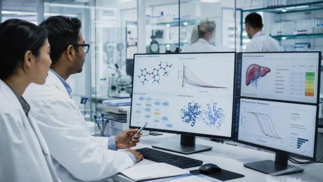 Researchers review mechanistic AI models for drug safety and liver toxicity assessment as the VeriSIM Life and FDA/NCTR collaboration explores more transparent, human-relevant drug development tools. Representative image.