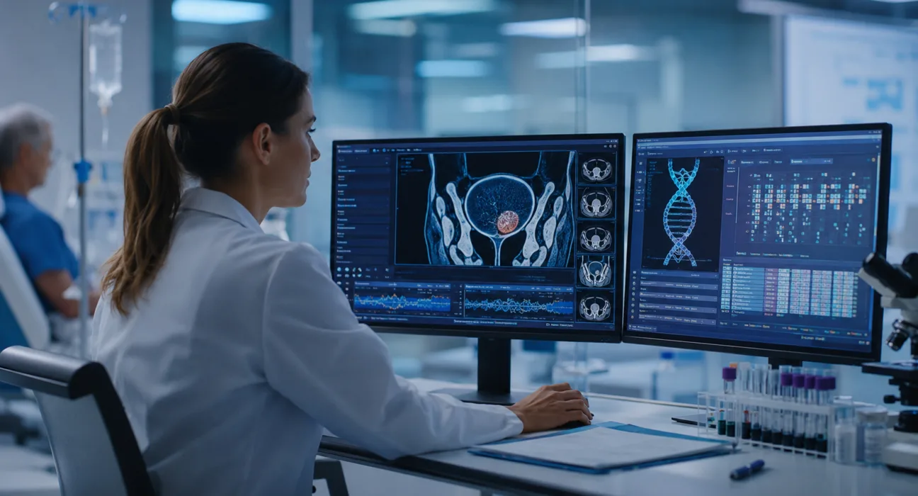 Lantern Pharma is advancing zirdafulven into a European Phase 1b/2 trial evaluating the investigational therapy in biomarker-selected patients with advanced bladder cancer. Representative image.