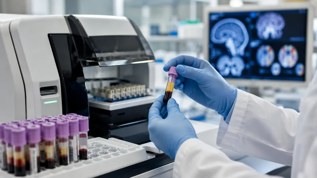 ALZpath and Alamar Biosciences are expanding their pTau217 collaboration to support the development of blood-based clinical diagnostics for Alzheimer’s disease, as laboratories pursue more accessible biomarker testing pathways. Representative image.