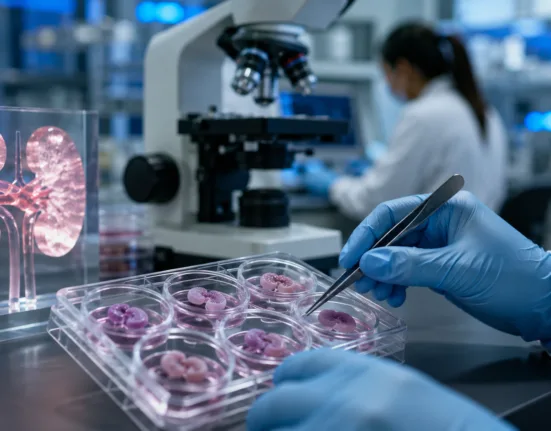 AcroCyte Therapeutics is advancing scalable human kidney organoid research through its ARPA-H-funded RACE programme, targeting new manufacturing capabilities for regenerative medicine and bioartificial kidney development. Representative image.
