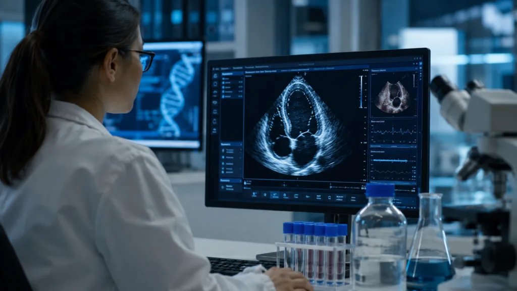 Affinia Therapeutics’ AFTX-201 gene therapy is advancing through the UPBEAT trial after receiving FDA Orphan Drug designation for BAG3-associated dilated cardiomyopathy. Representative image.