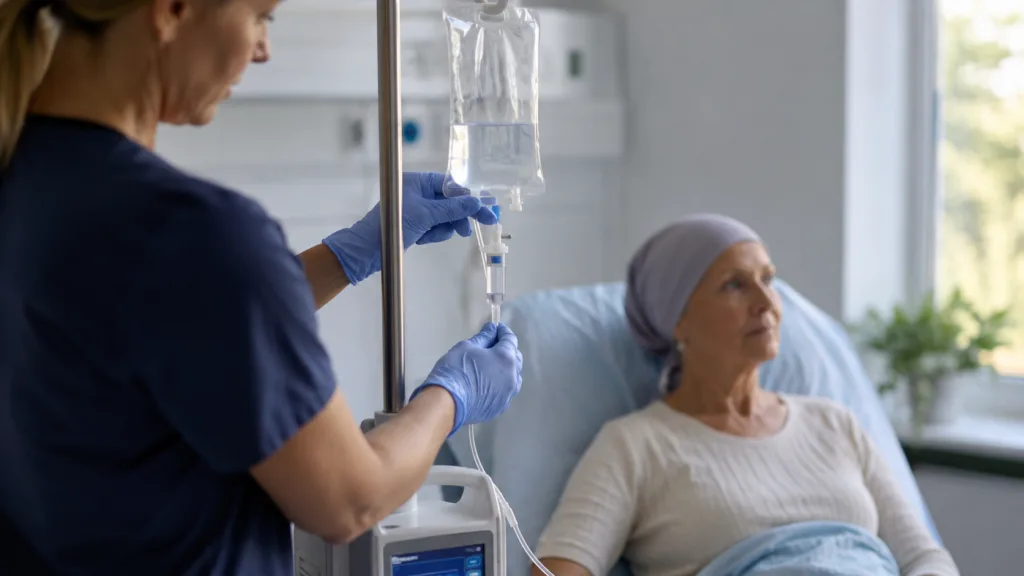 AnHorn Medicines has begun first-in-human testing of AH-008 as the biotechnology company investigates whether the experimental therapy could help prevent chemotherapy-induced peripheral neuropathy. Representative image.