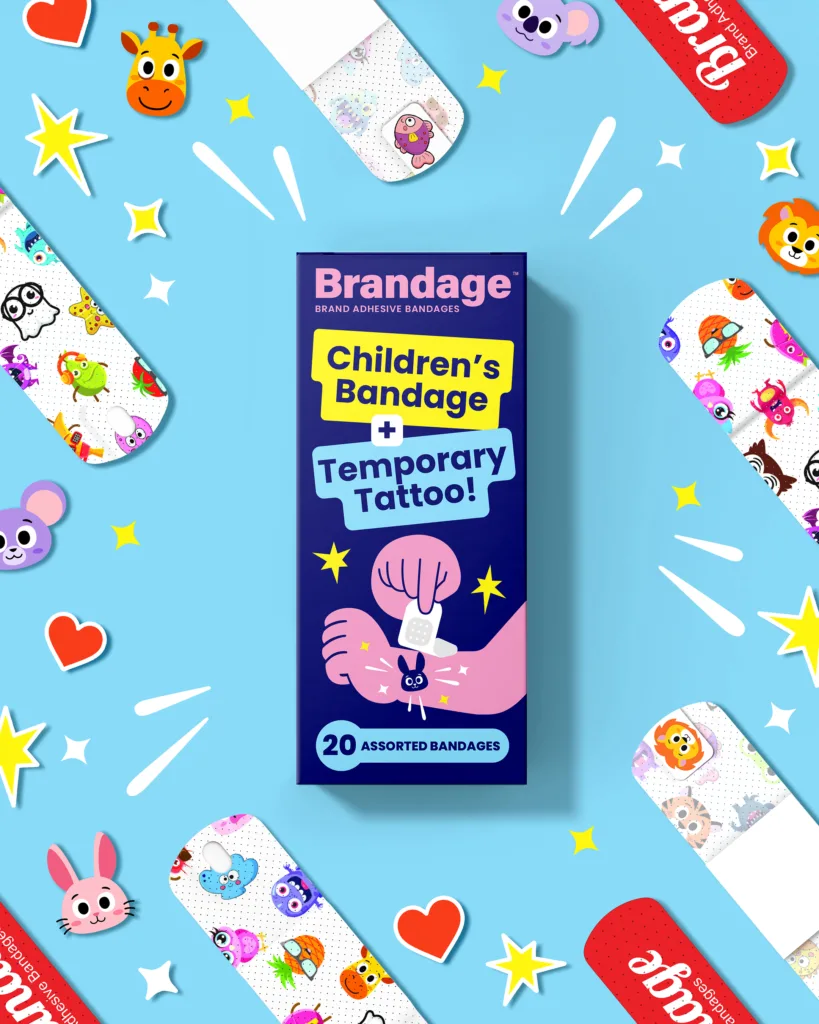 Antix LLC targets retailers with Brandage tattoo-transfer adhesive bandages