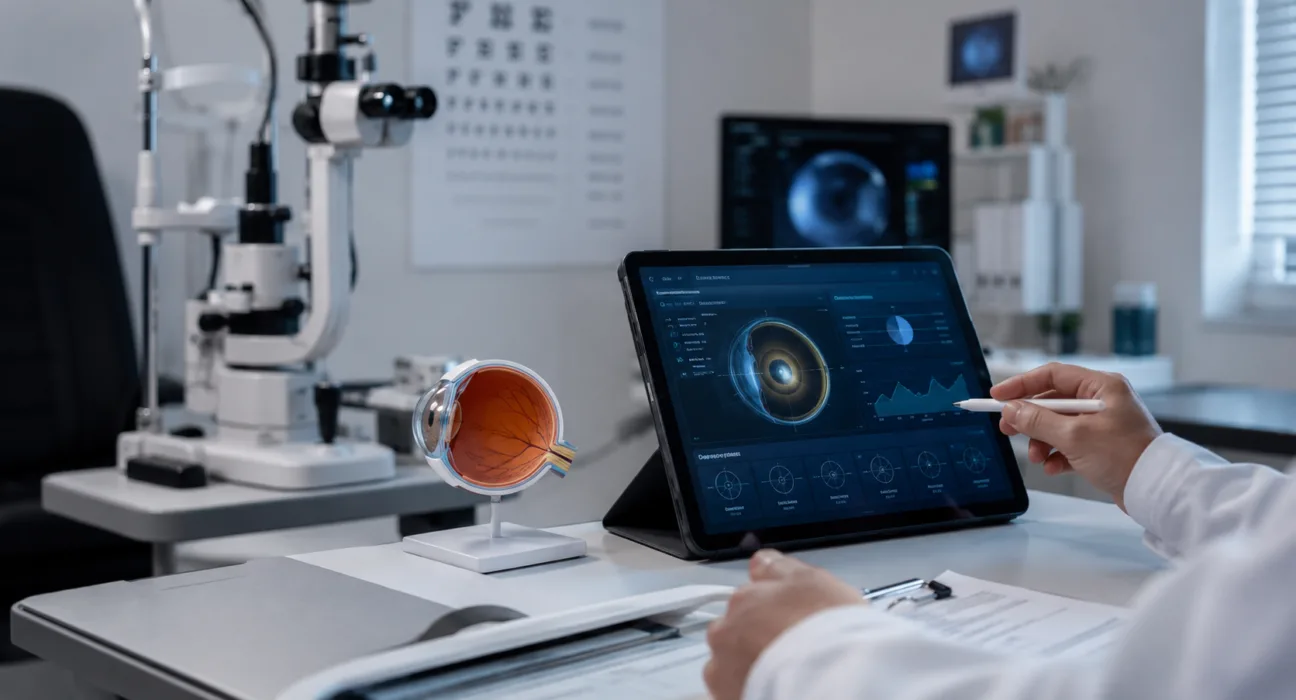 Bausch + Lomb’s Orphia AI-powered digital health platform is designed to support cataract patient education and reduce administrative pressure on ophthalmology practices. Representative image.